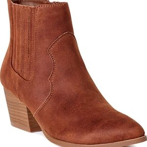 Rust Colored Sam Edelman Ankel boots size 8